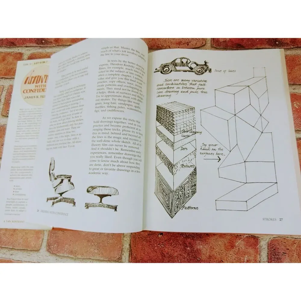 Drawing With Confidence‎ Vtg 1984 James R Turner 1st Ed HC Art Instruction